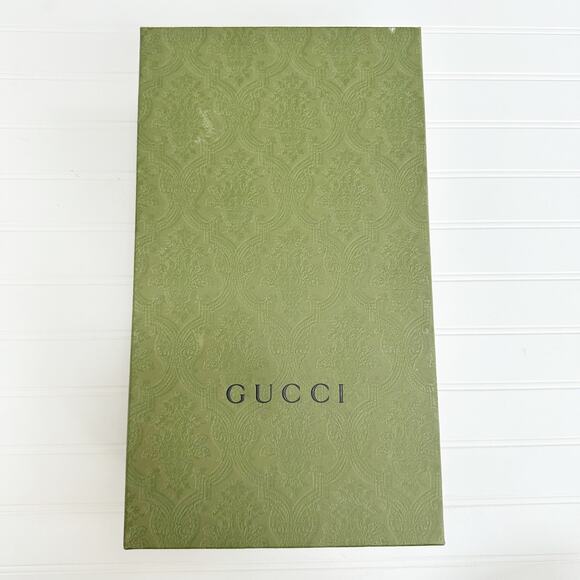 Gucci Rubber Logo Sandals Plastique White PVC Glossy Mule Platform Slide 41 - Picture 13 of 13